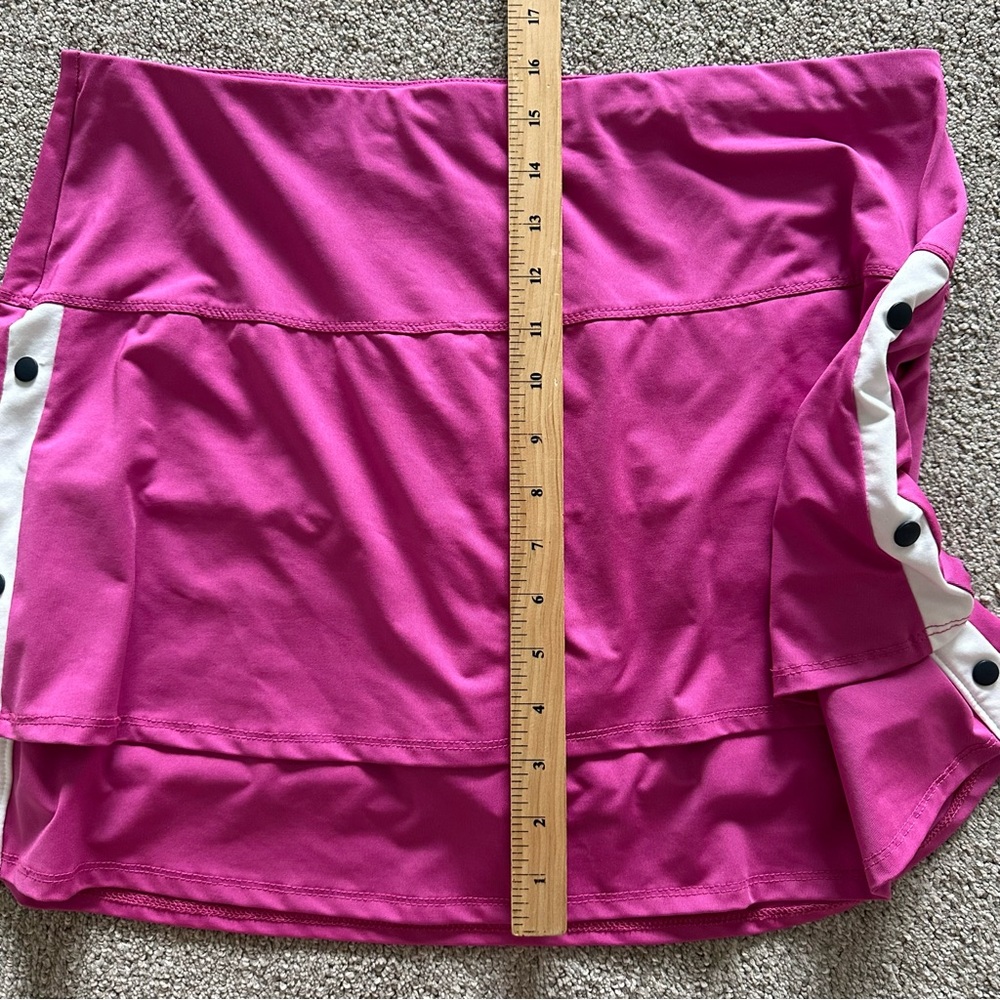 Lucky in Love Layered Pink Golf/Tennis/Pickleball Skort Size XL - Picture 6 of 6